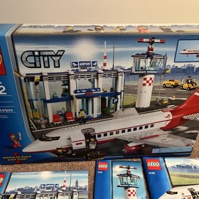 Lego City Airport And Police Academy Training. Both Sets Are Complete ￼￼