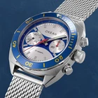 Okeah V2 ST1901 Ocean Chronograph Bezel Military Chronograph CCCP Reissue