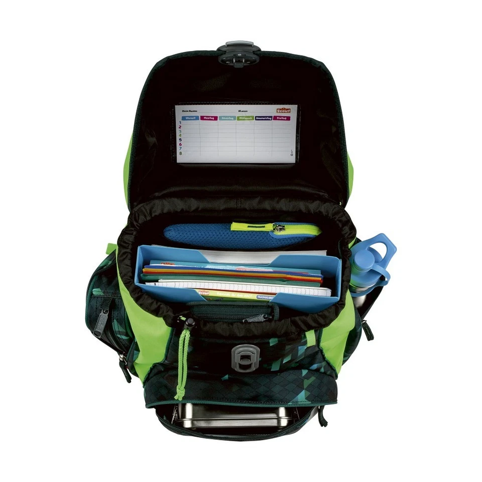 CUBES - Pixel - Scout Alpha ® Schulranzen-Set 5tlg. - Schultüte N Gratis dazu - Bild 4 von 4