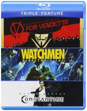 V for Vendetta / Watchmen / Constantine Blu-ray  NEW