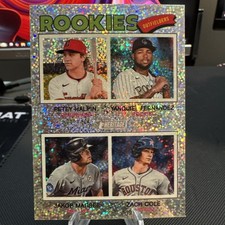 2026 Topps Heritage Rookies Outfielders #392 Chrome Sparkle 