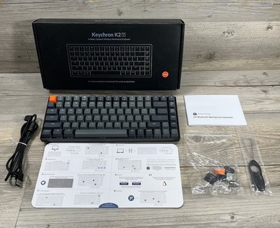 Keychron K2 Wireless Bluetooth Mechanical Keyboard Backlight Brown Switches K2A3