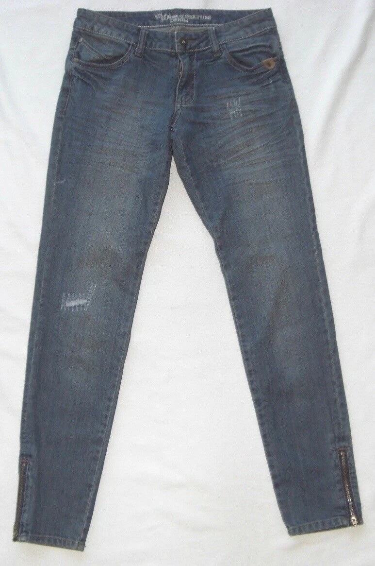 S.Oliver Denim Pantaloncini Donna – Modello Karolino – Cotone Sostenibile We Care - 2