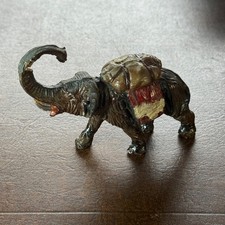 Vintage Elastolin Preiser Lineol Toy Animals Elephant