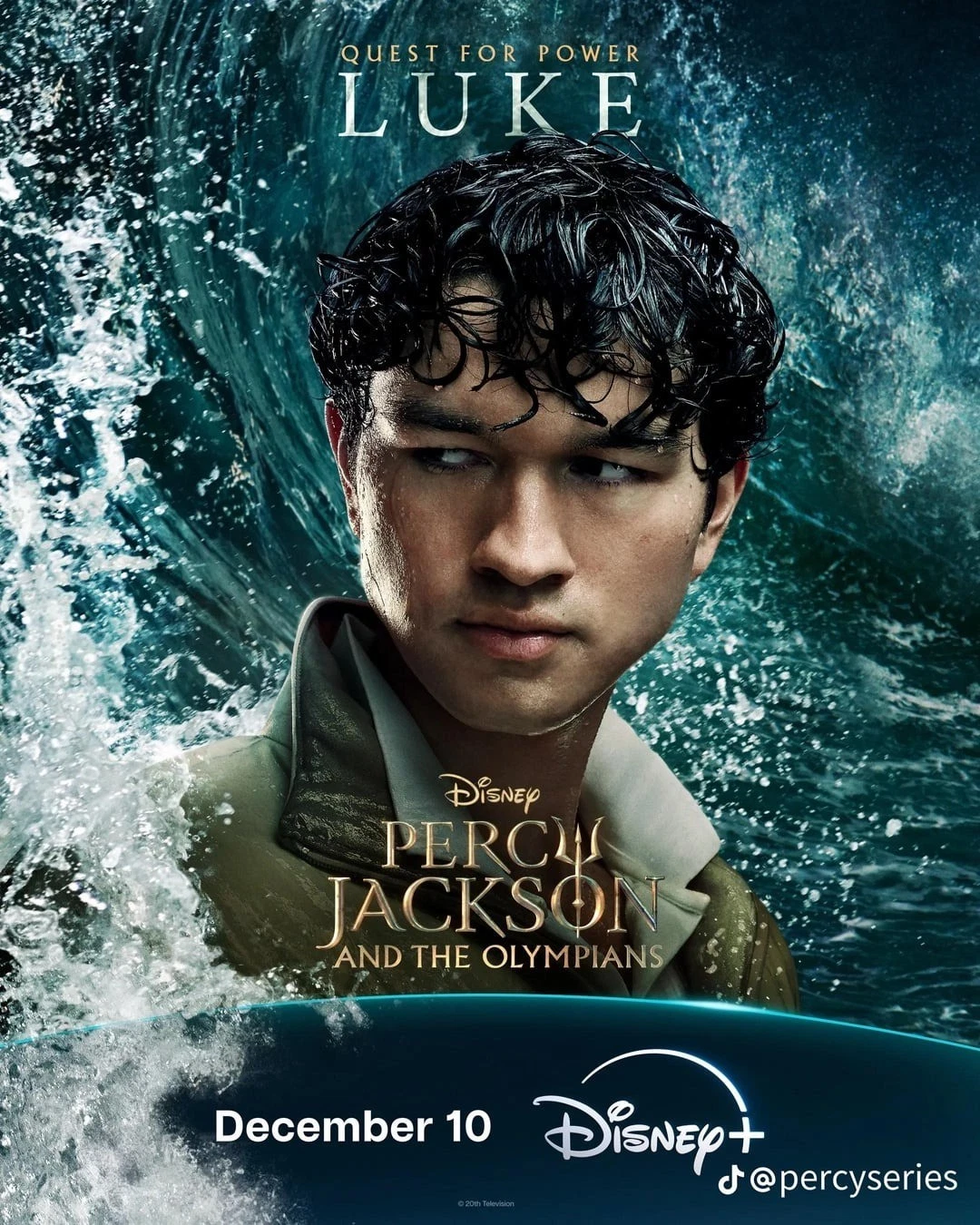 Percy jackson and the olympians Season 2 Character Posters