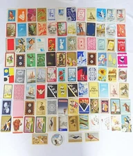 Playing Cards Singles Swap Antique Vintage Different Backs Lot Advert x100