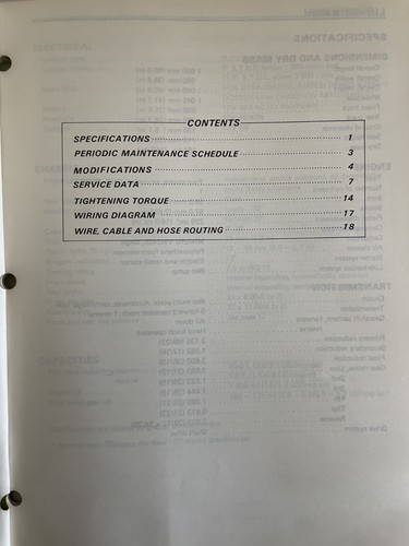 Suzuki 1985 LT230GE Supplementary Service Information Manual 99501-42010-01E - Bild 2 von 3