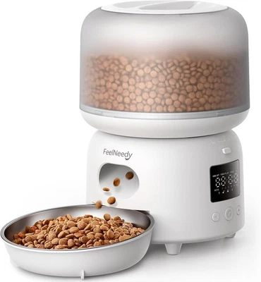 FEELNEEDY OTM-303 Automatischer Futterautomat für Katzen, Futterspender für Katz - Bild 1 von 4