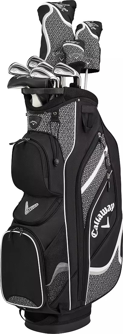 Callaway Women's 2024 Solaire Black & Light Blue 14-Piece Complete