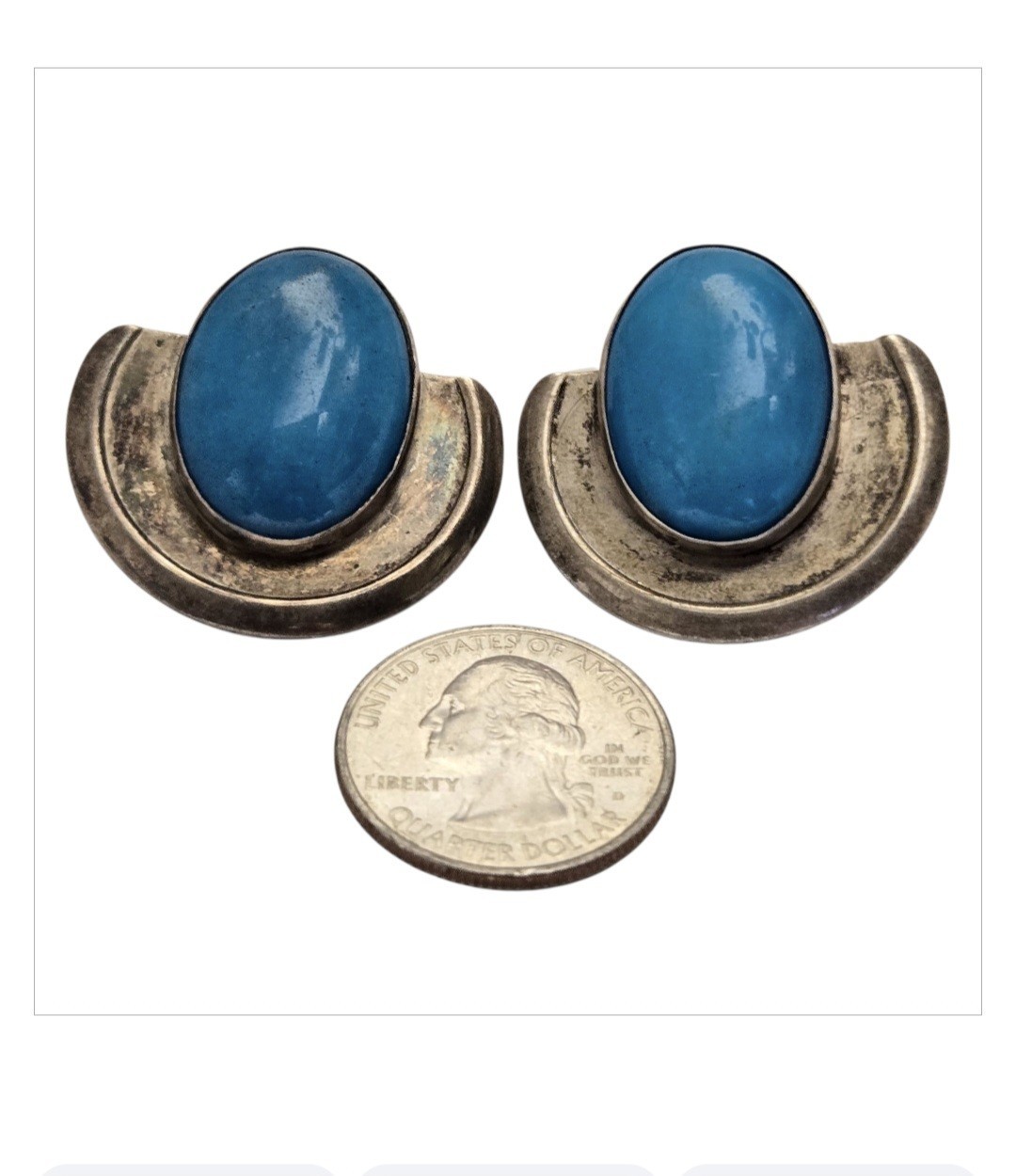 abstract modern BRAD EGGER geometric sterling sil… - image 3