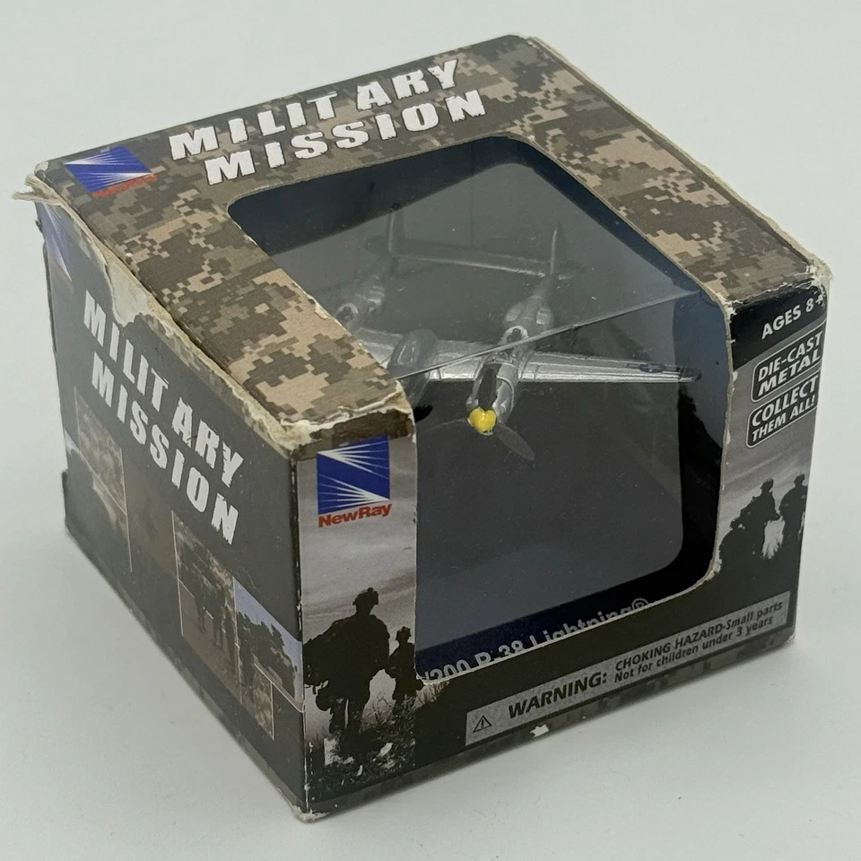 New-Ray 1/200 P-38 Lightning Die-Cast Metal - Image 3 of 4
