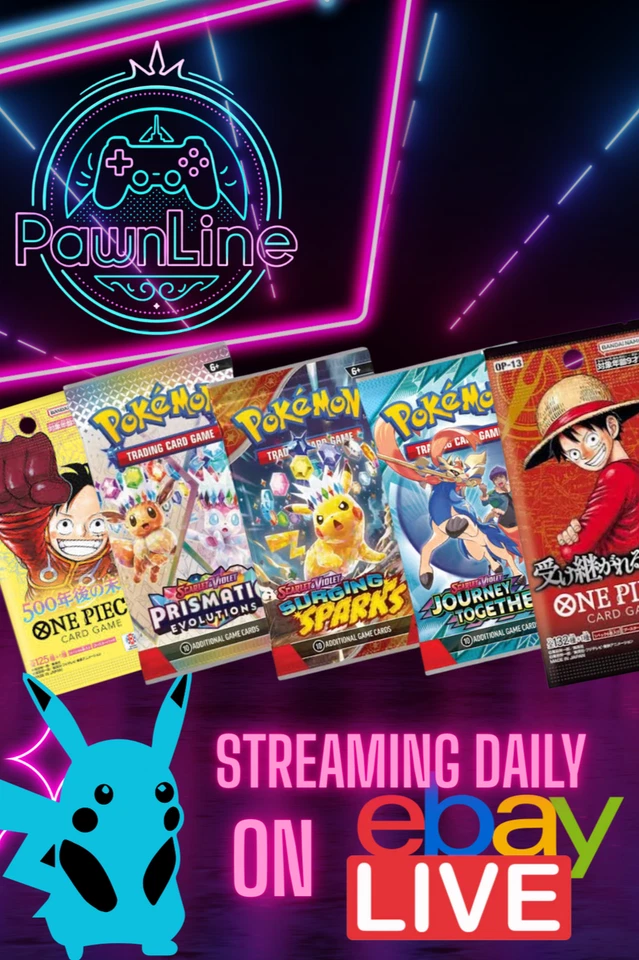 JP One Piece, Pokémon Cards & MORE eBay Live 🔥