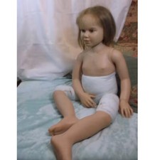 40" Painted Huge Reborn Baby Doll Kit DIY Unfinished Doll Parts Handmade Gift