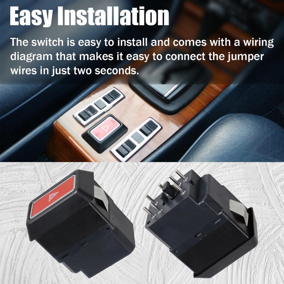 NEW Hazard Flasher Warning Relay For Mercedes 450SL 380SL 240D 300CD 1238200205 - Image 4 of 4