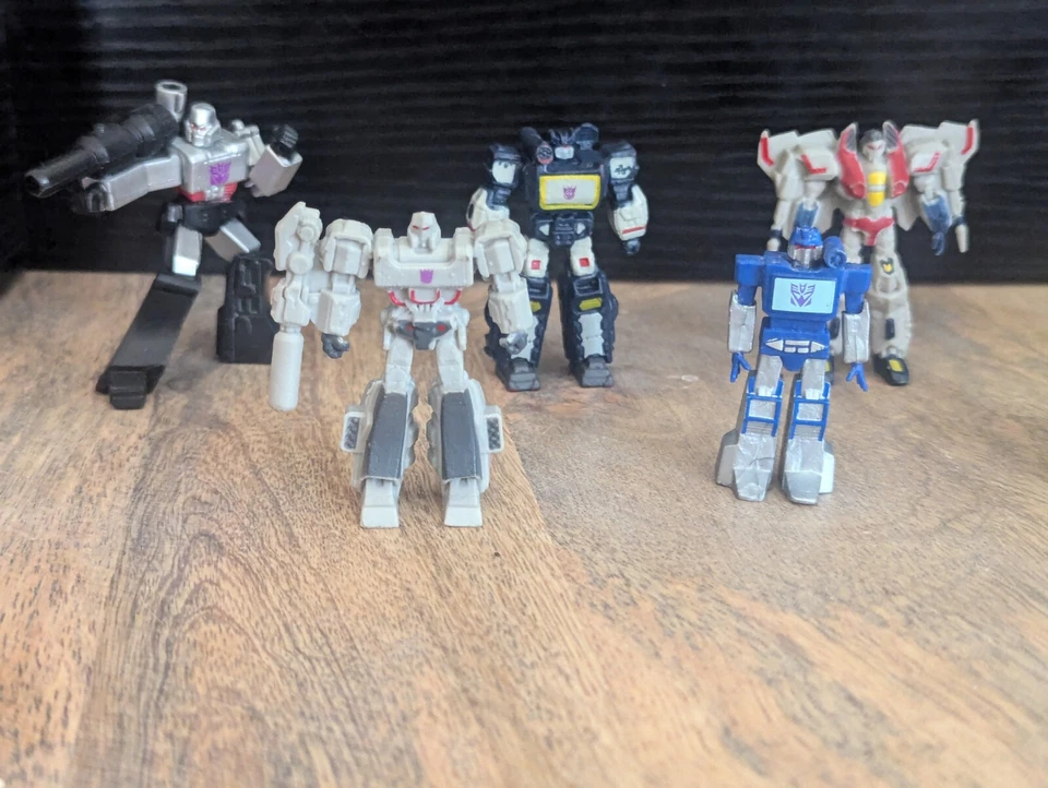 Transformers Mini Figures Lot of 5 Hasbro My Busy Books & Other Mixed Set - Image 2 of 4