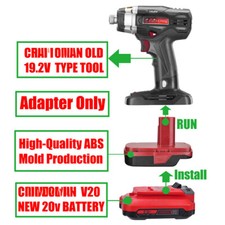 1x Adapter for Craftsman V-20 New 20v Battery To 19.2v C3 Older Cordless Tools