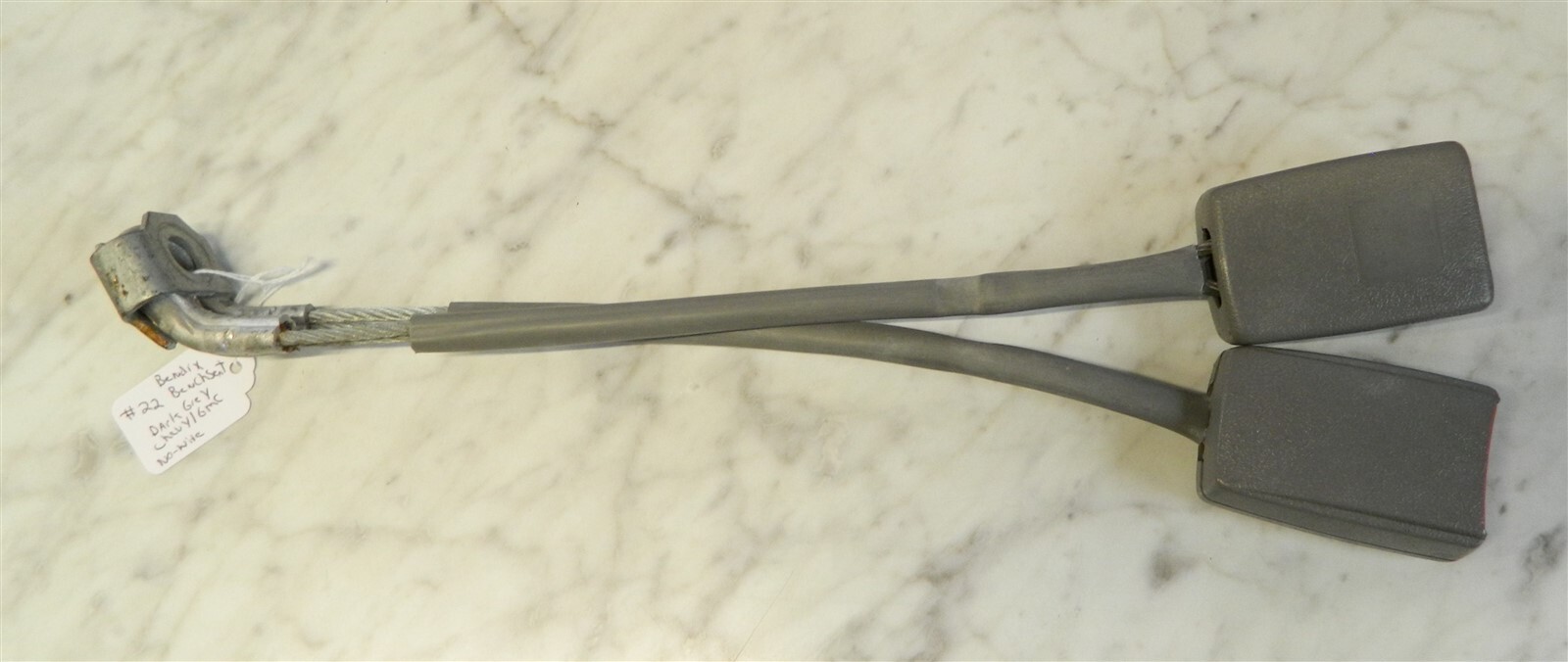 9598 GMC Chevy Seat Belt truck Driver Passenger DUAL Bendix Dark Grey