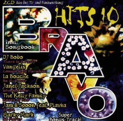 Bravo Hits 10 (1995) - 2 CD - Marky Mark, DJ Bobo, Scooter..