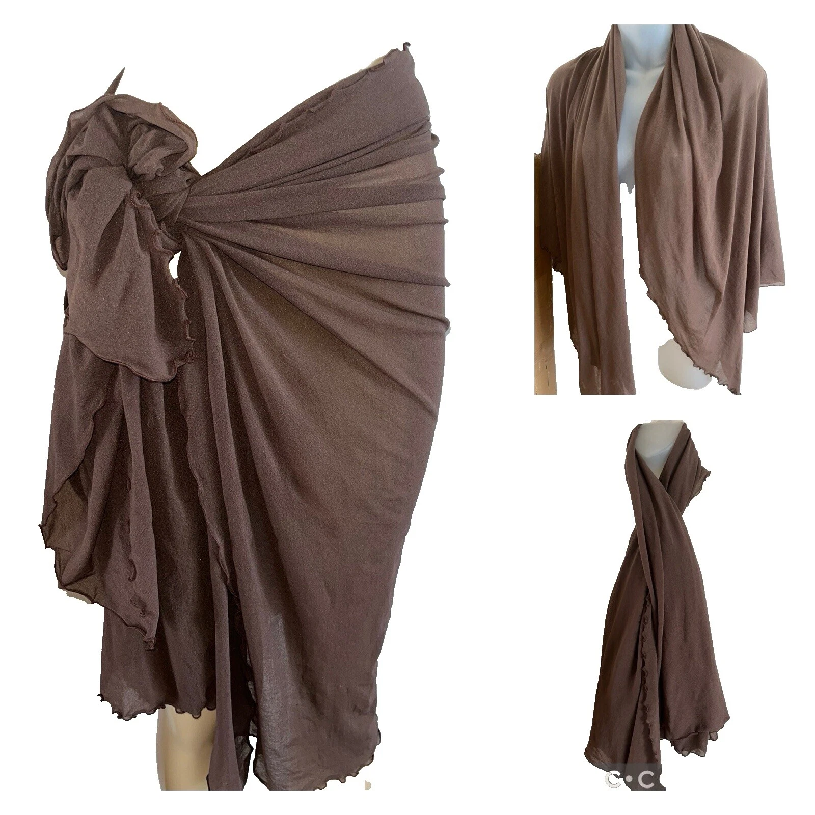 Polyamide Casual Vintage Scarves & Wraps