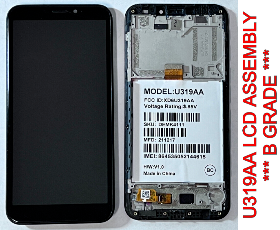 Custodia Per ZTE Axon 50 Lite 8050 Coque Custodia Case Ibrida [con Protezione Dello Schermo In Vetro Temperato] [Supporto Magnetico Pieghevole] [Resistente Alle Impronte Digitali Smerigliato] Viola - Foto 6