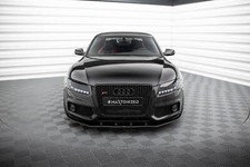 Street Pro Cup Spoilerlippe Front Ansatz passend für Audi S5 / A5 S-Line 8T schw