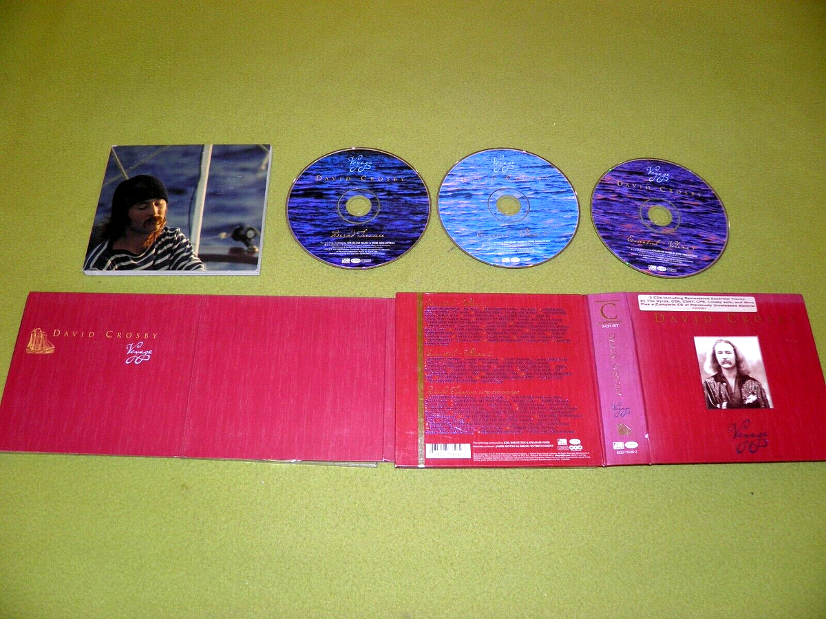 David CDセット David Crosby Voyage 3xCD Box Set HDCD High Definition Remastered