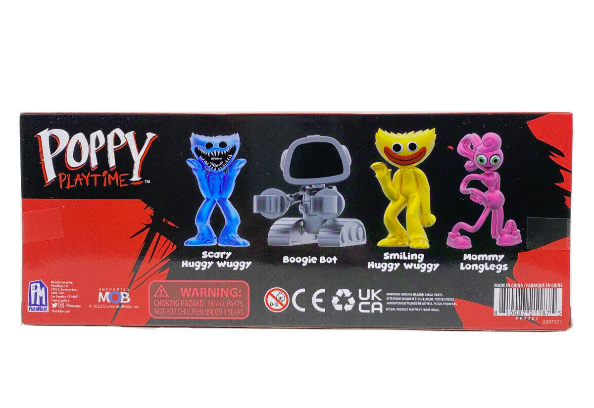 Official Poppy Playtime Metallic Collectible Figure Pack Series 1