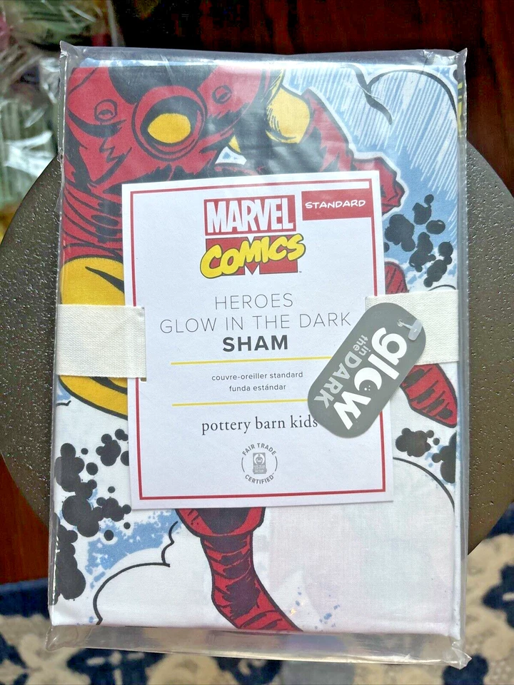 Pottery barn MARVEL Avengers Disney Holiday superHERO PILLOW Sham Christmas gift - Image 2 of 4