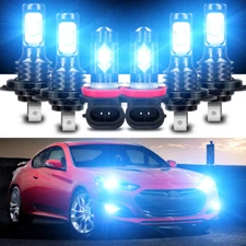 For Hyundai Genesis Coupe 2013-2016 6X LED Headlight Bulbs Kit Hi/Lo + Fog Light