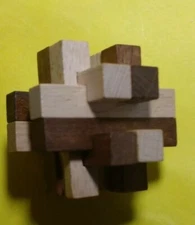 Box Wood Connection Puzzle Brainteasers 