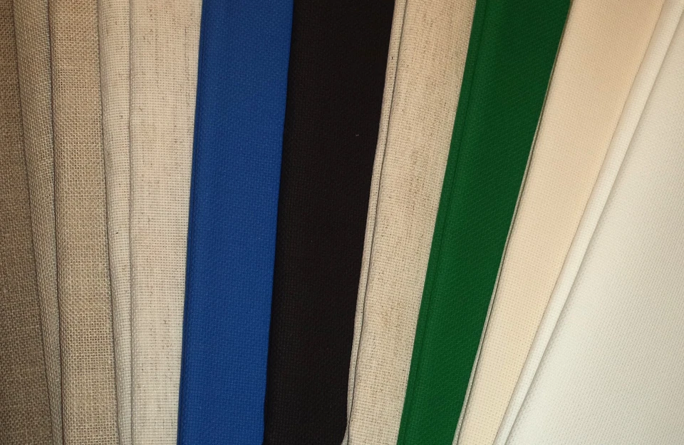 WICHELT 18 Count Linen & Aida Fabric for Cross Stitch U Choose Color & Quantity