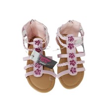 Swiggles Large Toddler Girl pink Gladiator Jeweled Medium sandals