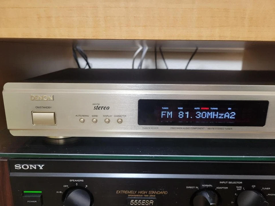 Стереотюнер DENON TU-1500 FM/AM протестирован рабочий сделано в Японии - Изображение 4 из 4