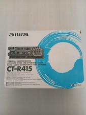 Aiwa CT-R415 - Autoradio stereo a cassetta vintage, frontalino estraibile