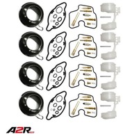 4X Vergaser Reparatursatz Schwimmer Membran FüR Honda CBR 600 F2 1991-1994