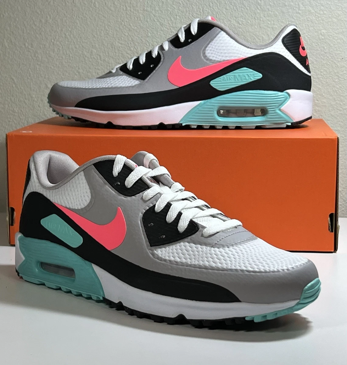 Preços baixos em Nike Air Max 90 Golf White Black | eBay