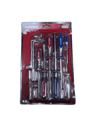 #ad Husky Variety Screwdriver Set 12 Piece MISSING SEE PICTURE $14.95