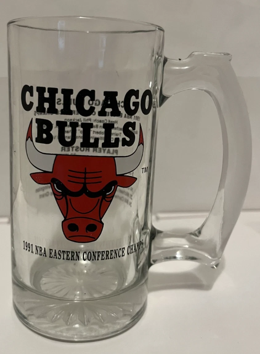 【希少】シカゴ ブルズ NBA チャンピオン 記念グラスセット 4個 NBA Finals Chicago Bulls NBA Mugs for sale | eBay