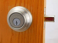 Kwikset SmartKey Signature Double Cylinder Deadbolt Satin Nickel 98515 #8kl