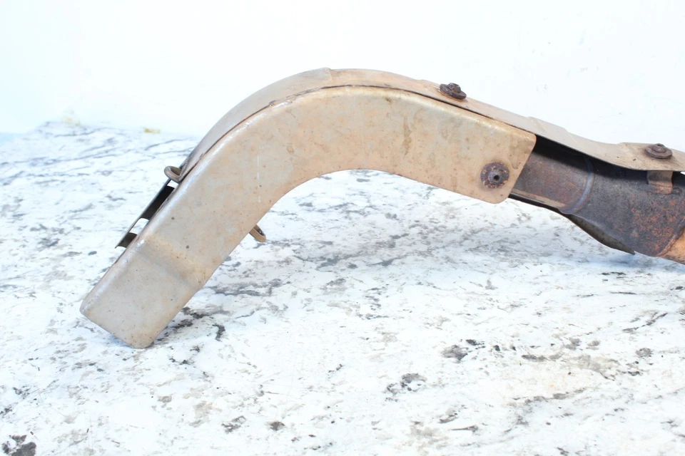 2007 YAMAHA GRIZZLY 700 Exhaust Header Pipe 99999-03990-00 - Image 4 of 4