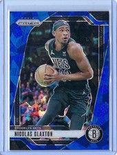 2024-25 Prizm - Nicolas Claxton - /125 - Blue Ice Prizm - Brooklyn Nets