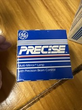 Vintage GE PRECISE Halogen Multi Mirror Light Bulb Lamp EZX 12V 20W Set Of Six