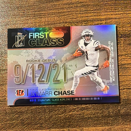 2025 Topps Signature Ja'Marr Chase Base (RAW)