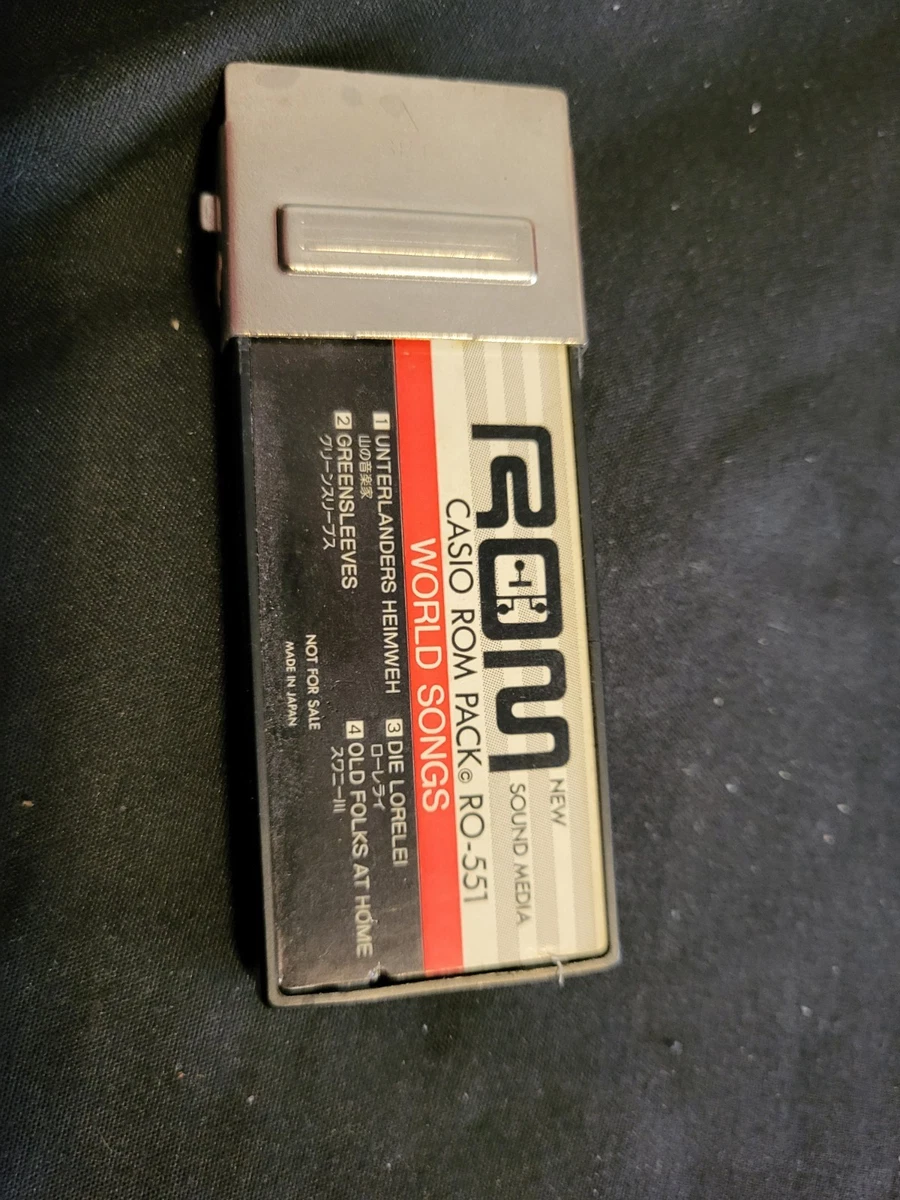 CASIO rom pack 12個セット 01 CASIO rom pack 12個セット 01