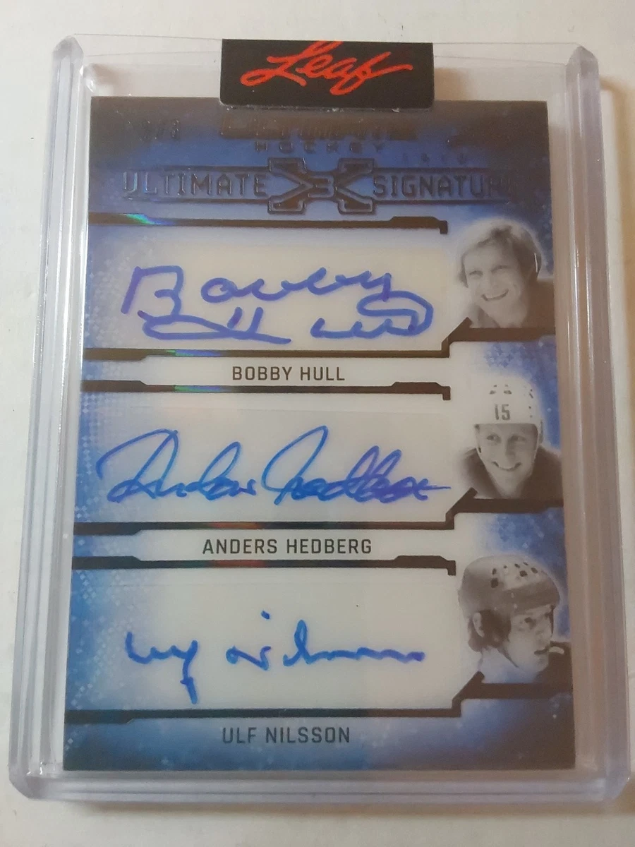 NHL ボビー・ハル　ブレット・ハル デュアルサインカード　1/1 NHL ボビー・ハル ブレット・ハル デュアルサインカード 1/1 NHL