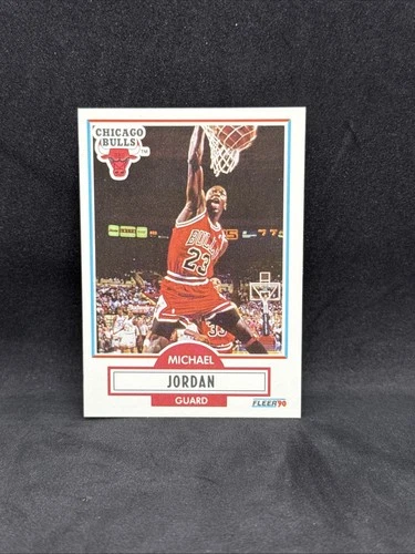 1990-91 Fleer • Michael Jordan #26 • Chicago Bulls 4