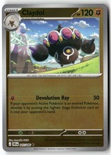 Claydol 047/086 Uncommon Chaos Rising Pokemon Reverse Holo Near Mint