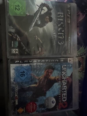 PS3 Spiele Uncharted 2 Und Risen 3 Titan Lords