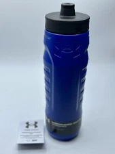 Under Armour Sideline Squeeze 32 oz. Water Bottle - ROYAL BLUE