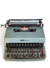 Macchina Da Scrivere Olivetti Lettera 32 Vintage Epoca Con Custodia Funzionante